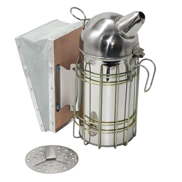 Méhészet Dohányzó Rozsdamentes Acélból Készült Kaptár Doboz Szerszámkészletek A Méhtár Méhhez Kézi Füstkészítő Függő Kampó Szerszámokkal