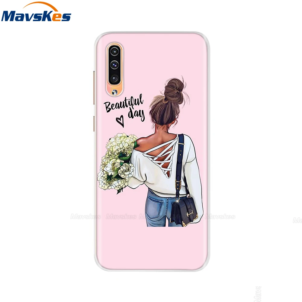 53 Чехол для samsung Galaxy A50, милый мультяшный Мягкий силиконовый чехол для samsung Galaxy A50 A505 SM-A505F/DS для samsung A50 - Цвет: 53