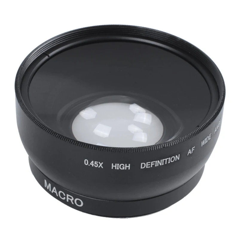 AAAE Top-55mm супер широкоугольный объектив 0.45x профессиональный HD