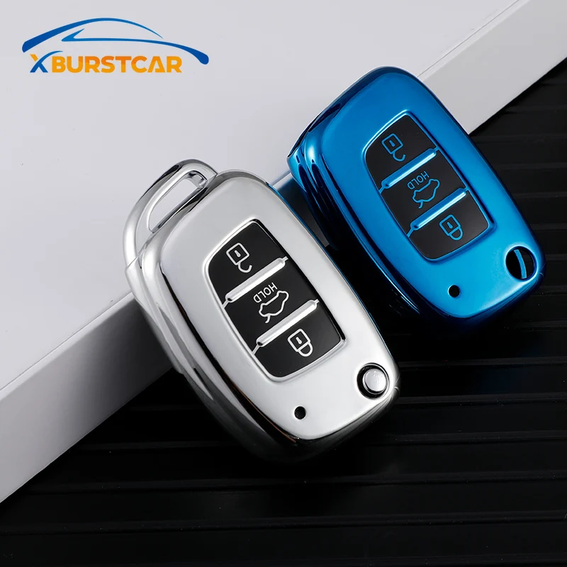 Чехол для автомобильного ключа Xburstcar чехол Hyundai V Elantra Tucson Mistra IX25 IX35 I20 I30 I40 HB20 Verna