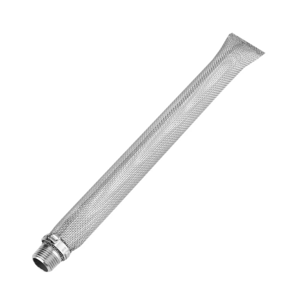 

Reusable Mesh Thread Wine Tools Strainer Beer Filter Multifunction Home Brewing Bazooka Screen Stainless Steel Spigot Connect