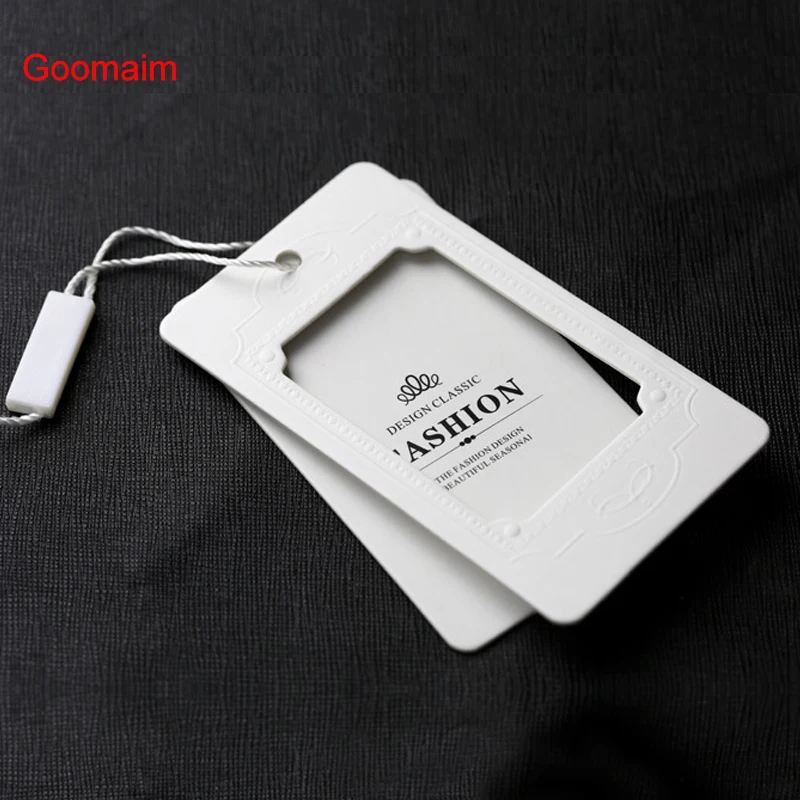 

Customized Thickened Copper Paper Hang Tag, Simple Women's Clothing, Printing and Production Logo