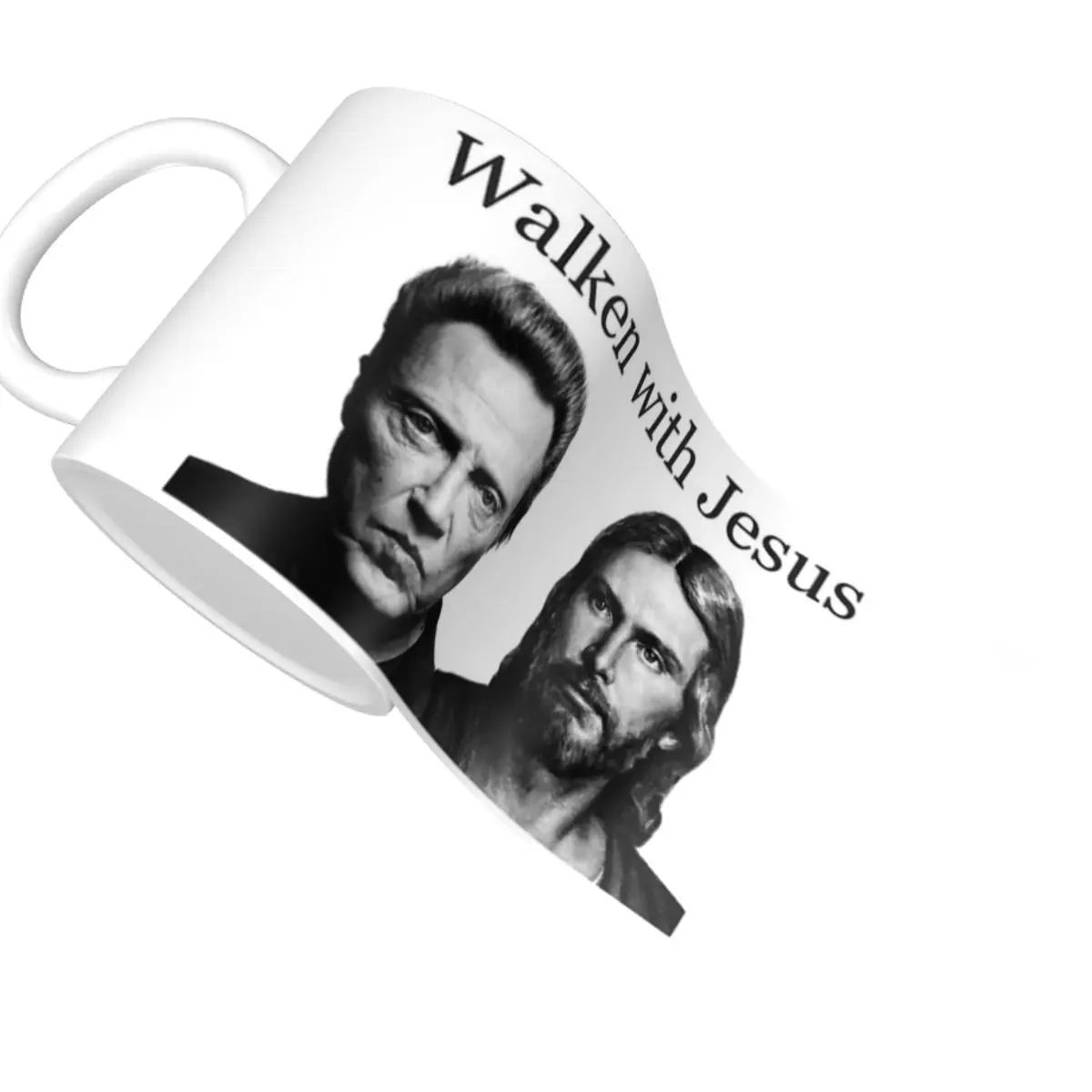 Кофейные чашки Walken с Иисусом кофейные для сублимации | Дом и сад