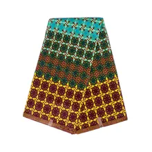 Отличное красивый модный красочный узор ткани в африканском стиле Анкара Нигерия Одежда высшего качества настоящие туфли в форме голландских башмаков с воск