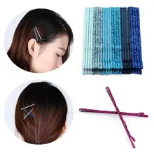 24PCS/Set New Women Fashion Hair Accessories Styling Tools Glitter Bobby Pins Girls Headwear Wavy Hair Clips Barrettes