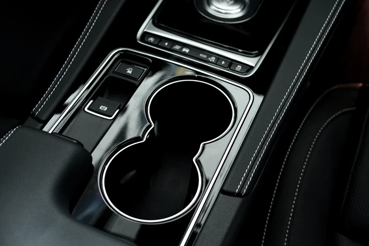 Для Jaguar XE F-Pace F Pace автомобильные ABS хромированные передние сливные чашки рамка декоративная отделка Аксессуары
