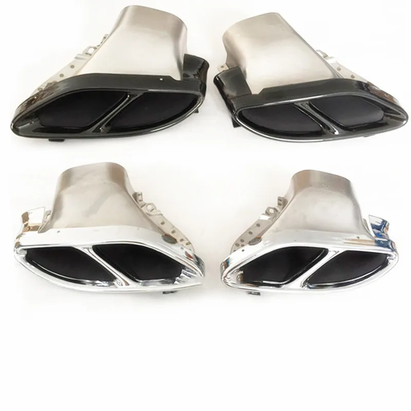 exhaust pipes tail tips FIT FOR 2015 W205 C180/C200/C250/C300/C450 AMG pipes Exhaust Tips/Tail Tips AMG Rear Lip