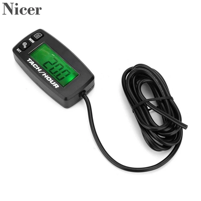 Small Engine Tachometer Hour Meter Timorn Digital, 53 OFF
