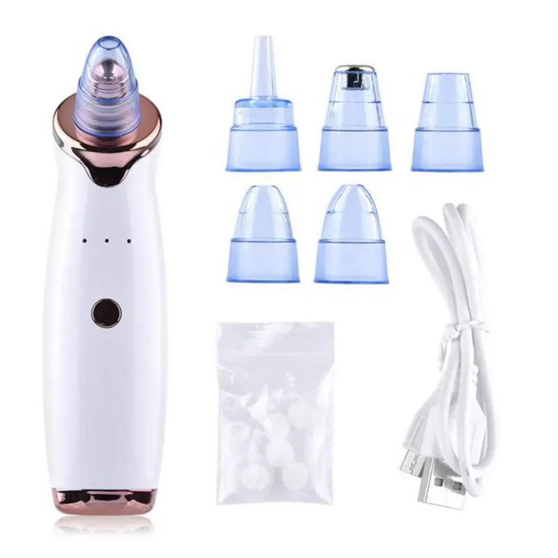 

Dr.aelf Blackhead Remover Face Deep Cleaner Pore Acne Pimple Removal Vacuum Suction Facial Diamond Beauty Clean Skin Care Tool