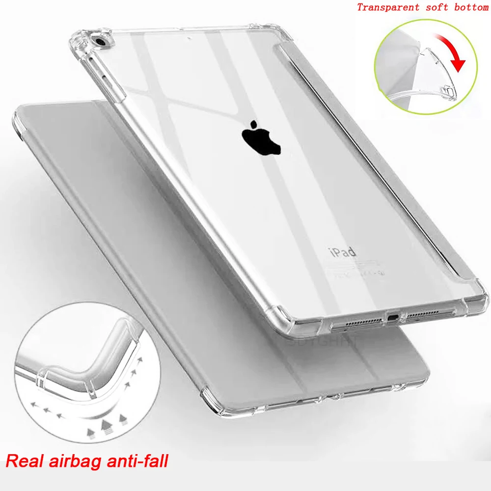 Чехол для iPad Air 1 2 ipad 9 7 2018 2017 5 го 6 поколения чехол мягкий жесткий Магнитный