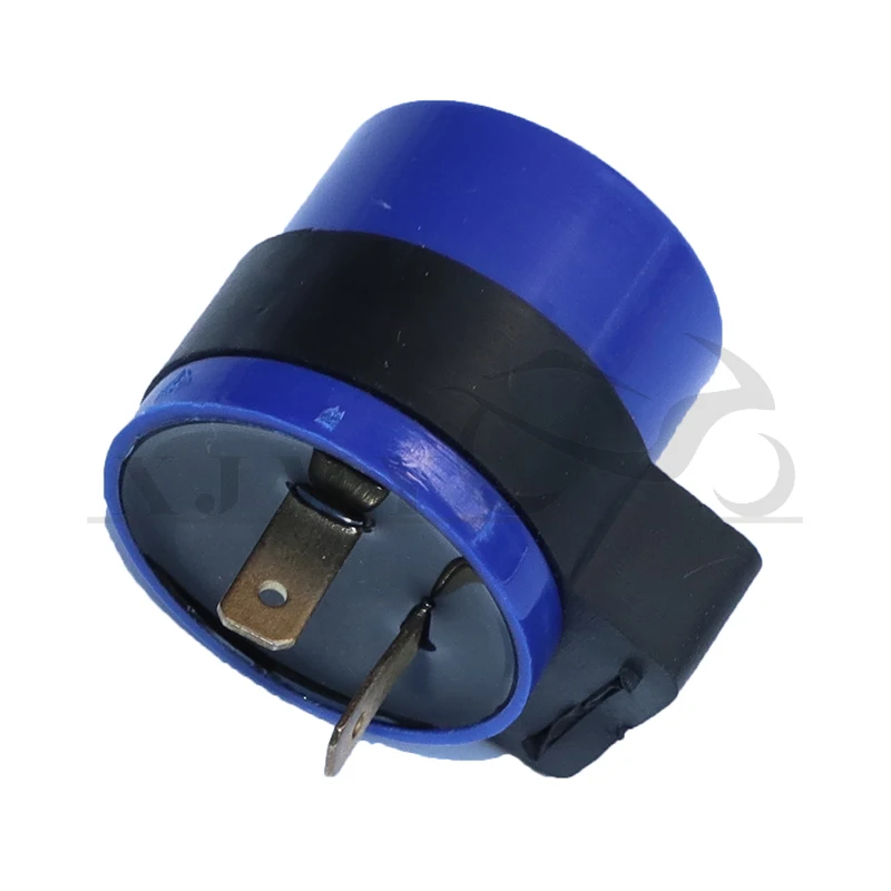 

DC 6V 12V Round Motorcycle Inbuilt Beeper Flasher Turn Signal LED Blinker 2 Pins Motor Buzzer Flasher Relay Indicator