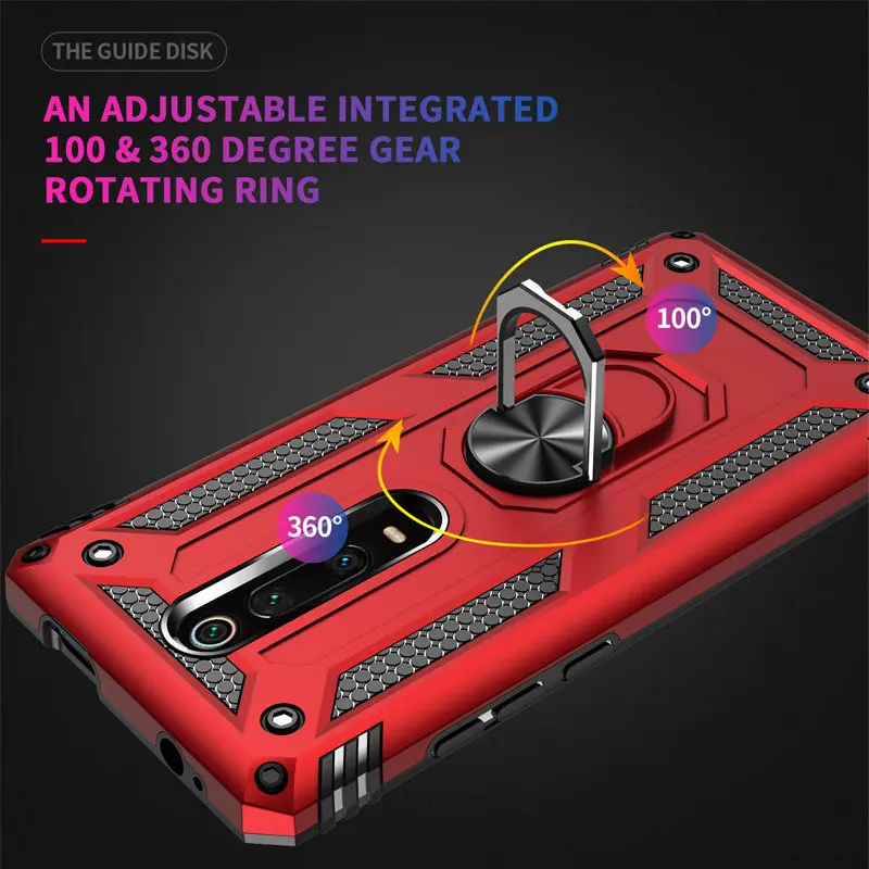 Для Xiaomi mi 9 T 9 Lite чехол Xiaomi mi 9 T чехол с металлическим кольцом автомобильный держатель телефона Funda Xiaomi mi 9 T Pro Чехол mi 9 T mi T9 SE задняя крышка