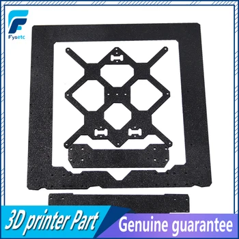 

Cloned Original Prusa i3 MK3 Aluminum Alloy Frame + Y Carriage +Front With Rear Plate Set For Prusa i3 3D Printer Parts