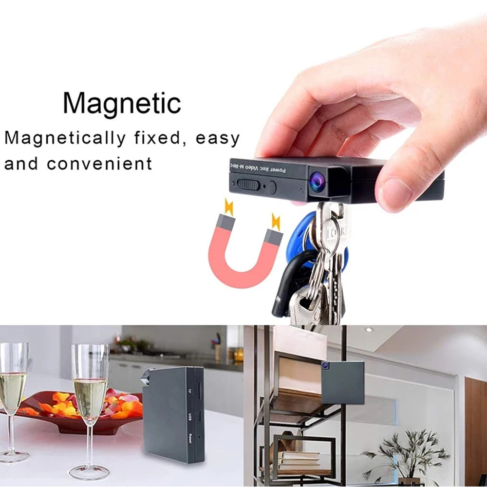 Câmera com Gravação de Vídeo Câmera de Vídeo Horas com Detecção de Movimento para Monitoramento do Bebê Bateria de 2000mah Mini Sq11 sq Md13 hd 24 pk - Image 3