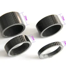 Горный велосипед 28,6 передняя вилка гарнитура углеродная волокнистая прокладка 3K стебля запястья опорное кольцо 5/10/15/20