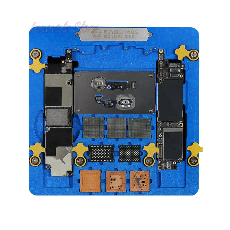 MECHANIC Apple phone motherboard repair multi-function double-layer fixture 5 MR5 chip fingerprint hard disk rework tool