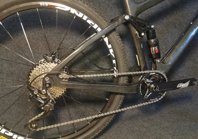 felt full suspension mountain bike