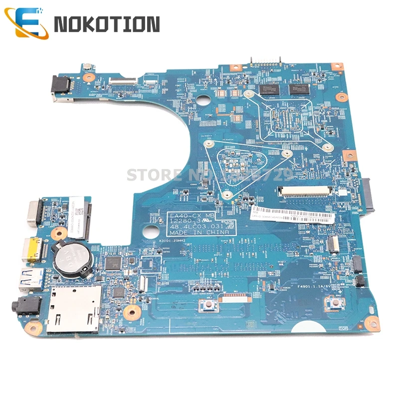 NOKOTION для acer aspire E1-470 E1-470G Материнская плата ноутбука EA40-CX MB 12280-3 48.4LC03.031 NBMJW11001 720 м GPU SR0N9 I3-3217U