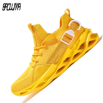 

Fashion Men's Casual Shoes Summer Mesh Breathable Candy Colors Man Casual Shoes Comfortable Light Loafers Fashion Men Sneakers