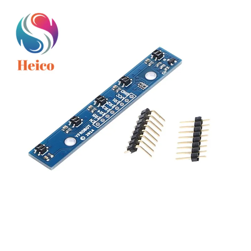 QTR-5RC Line Sensor Obstacle Avoidance Infrared Tracking Sensor Module ...