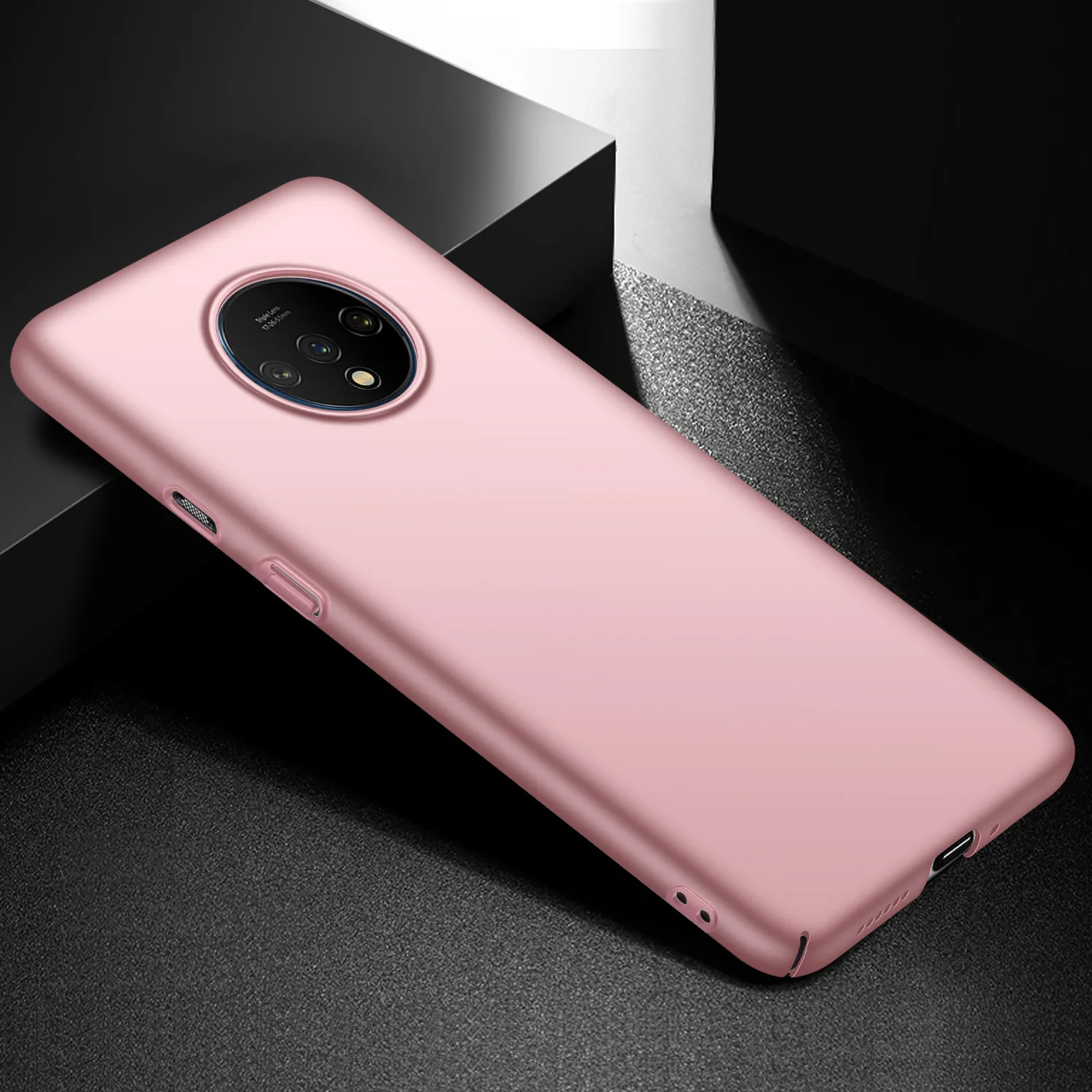 Для oneplus 7T Pro Чехол роскошный высококачественный Жесткий ПК Тонкий матовый защитный чехол на заднюю панель для one plus 7t oneplus 7t pro shell