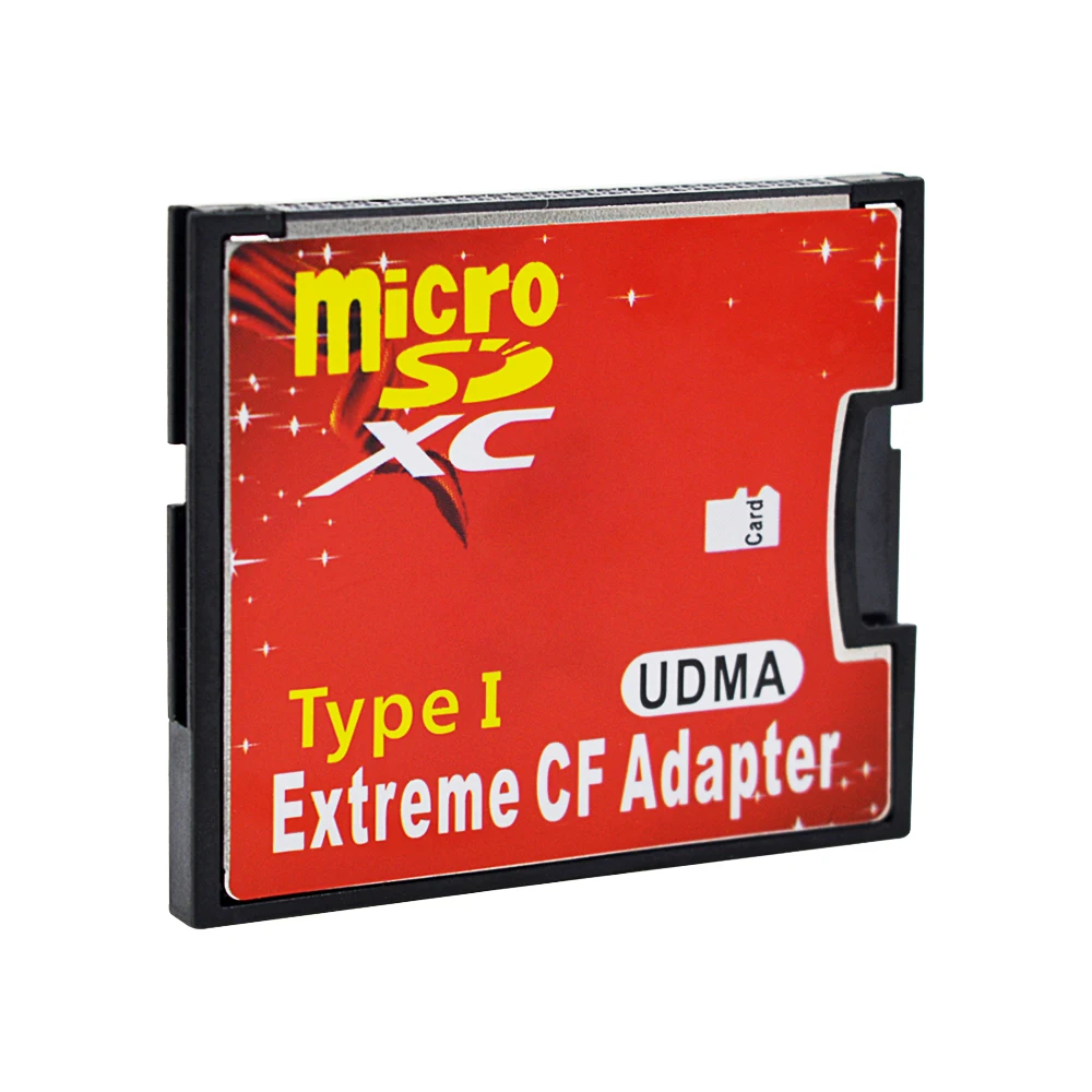 CHIPAL Высококачественный новый адаптер Micro SD TF к CF для MicroSD SDHC SDXC компактной флеш