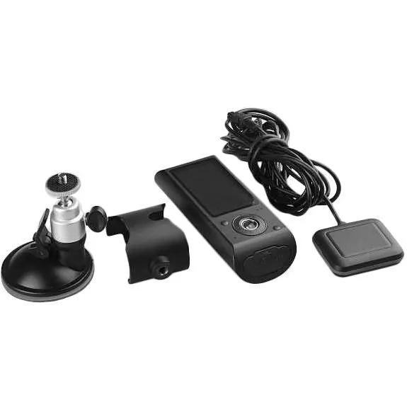 Автомобильный видеорегистратор Eplutus DVR-R300 с 2 камерами, GPS и G-сенсором