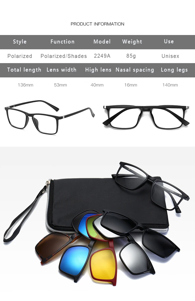 Ультра-светильник, поляризационные солнцезащитные очки на клипсах, мужские, женские, ретро очки, оправа для очков, оптические очки, оправа по рецепту, близорукость