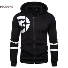 Miicoopie мужская толстовка с капюшоном Осенняя Новинка с принтом Мужская толстовка с длинным рукавом однотонный Свитшот уличная