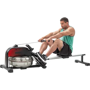 

Water Resistance Rowing Machine Abdominal Pectoral Indoor Fitness Training Equipment Mutifunctional Boating Sound Row Machine