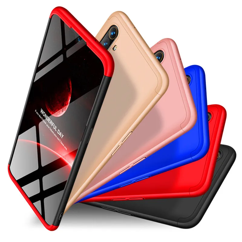 Oppo Realme XT чехол RealmeX2 360 градусов полный защитный Матовый Жесткий для Real Me X2