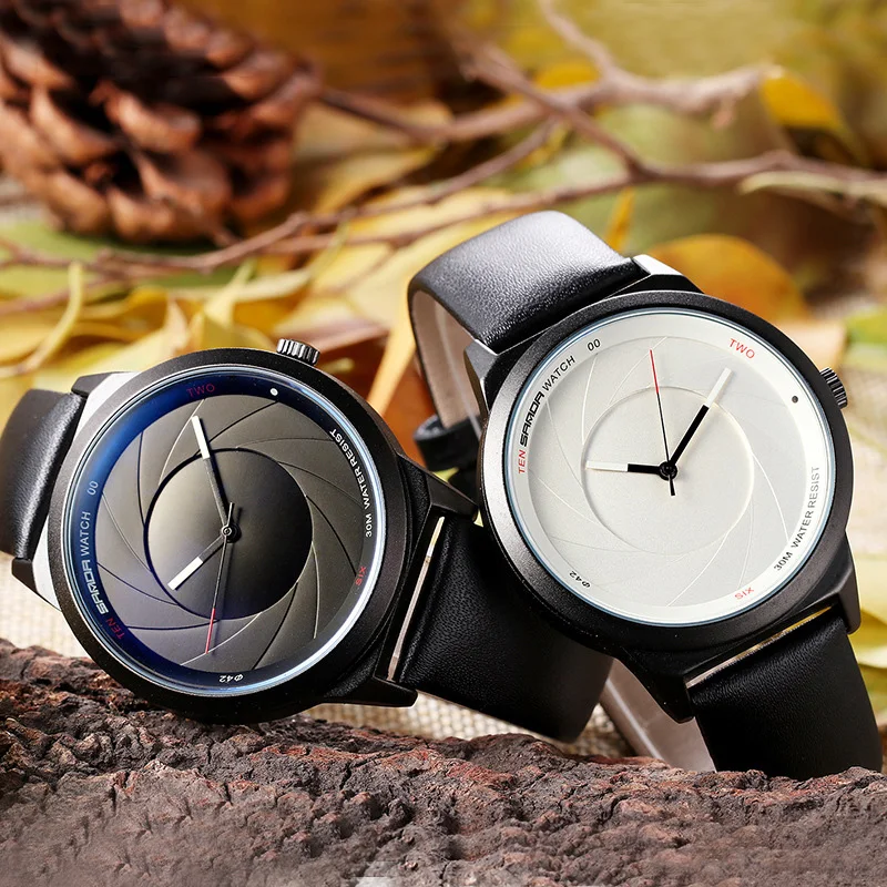 

TurnFinger Fashion Couple Quartz Watch Creative Concept Time Magnetic Clasp Simple Luxury Men And Women Love Companion Gift 2020