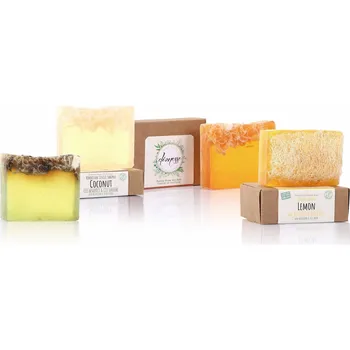 

KEEP CALM and COMFORT FOR 4'lü NATURAL HANDMADE SOAP SET