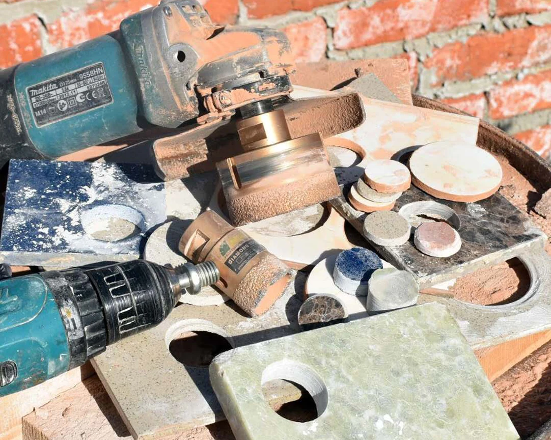 SHDIATOOL 1pc Dry Diamond Drilling Core Bits Cutter Ceramic Tile M14 Thread Hole Saw Marble Porcelain Stoneware Crowns Drill Bit