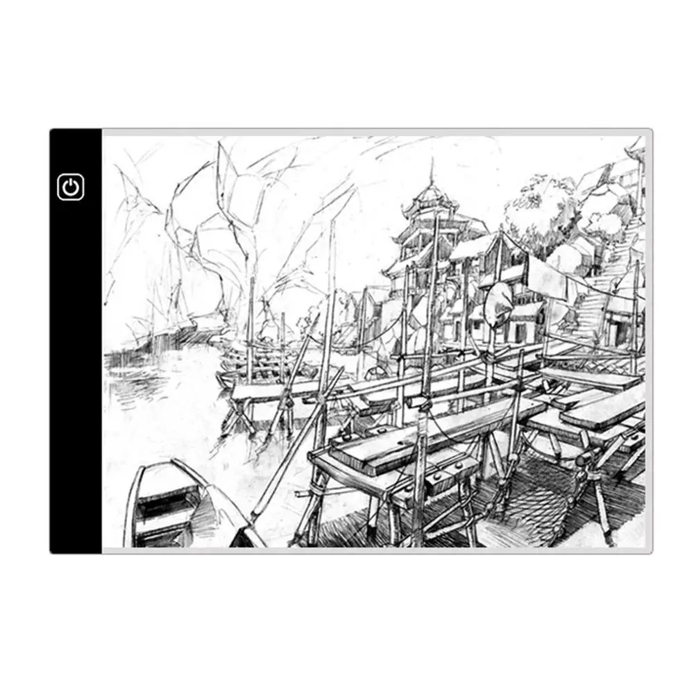 Graphic tablet LED painting light box tracking board copy pads Digital drawing tablet Artcraft A4 copy table LED board