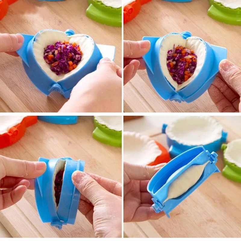 

1PC Kitchen Tools Dumpling Maker Device Easy DIY Dumpling Mold Dumpling Wrapper Cutter Making Machine Cooking Pastry Tool