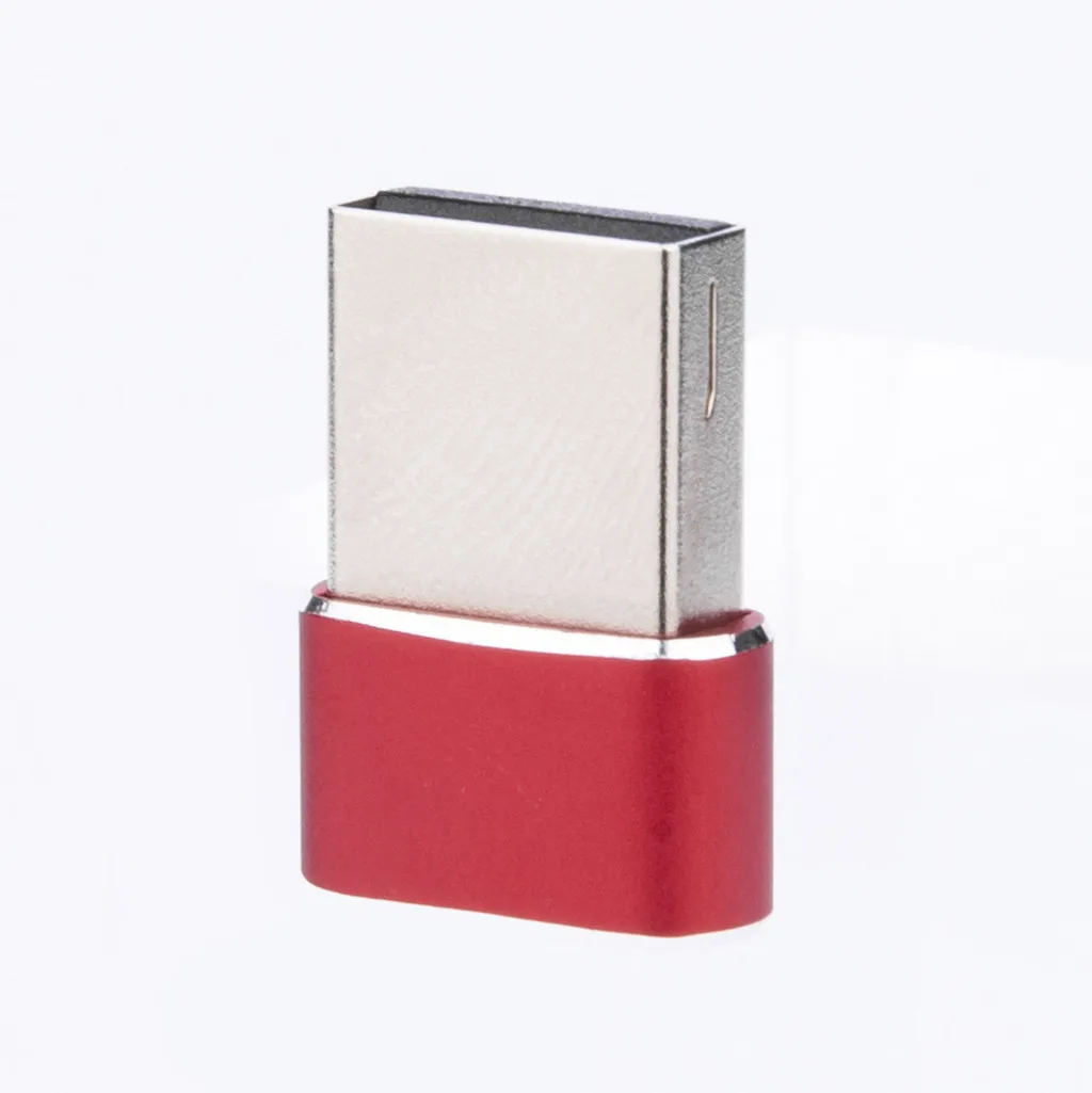 CARPRIE USB 3,0 type-A штекер USB3.1 type-C гнездовой разъем конвертер адаптер для ПК ноутбук samsung huawei P30 наушники - Color: Red