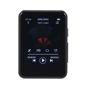 

BENJIE X5 Touch Screen Bluetooth MP3 Player 8GB 16GB Music Player With FM Radio Video Player E-book Player MP3 With Speaker
