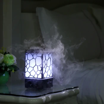 

200ml Water Cube Ultrasonic Aroma Diffuser Essential Oil Diffuser Mini Air Humidifier Timing Mist Maker Home Air Purifier