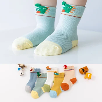 Cute Animal Baby Cotton Socks 1