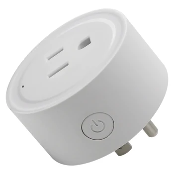 

Smart Socket Plug WiFi Wireless Remote control Socket Adaptor Power on and off with APP alexa intelligent free DIY