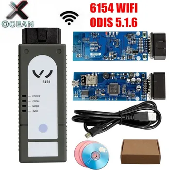 

6154 WIFI Version ODIS V5.1.6 Wireless 6154 5.1.6 Diagnostic Scanner Tool Update 5054A Support Multi-Language