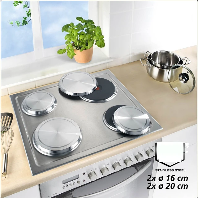 Stainless Steel Gas and Electric Stove Top Set, Stovetop Covers, Stove  Protector, Kitchen Baking Accessories, 4Pcs