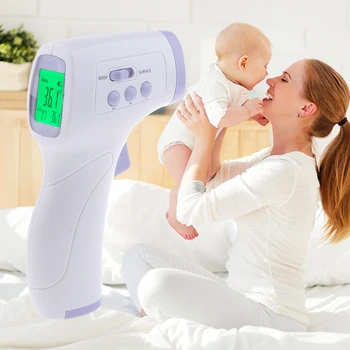 

Medical IR Thermometer Digital LCD Infrared Forehead Body Thermometer Electronic Non-contact Baby Adult Kids Temperature Meter