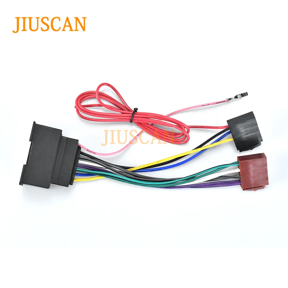 JIUSCAN 12-031 ISO радио для CHEVROLET для OPEL 2009+(выберите модели) Проводка f-жгут провода кабель штекер Адаптер стерео