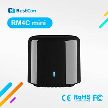 

Newest BroadLink Mini BestCon RM4C Mini WIFI Smart Intelligent IR Remote Controller Compatible with Alexa amazon Google Home