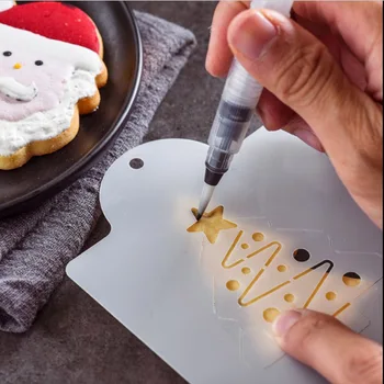 

1PCS Coloring Water Pen for Watercolor Cake Decorating Tools /Water Brush Painting Pen Fondant Cake Pen Decor Mold