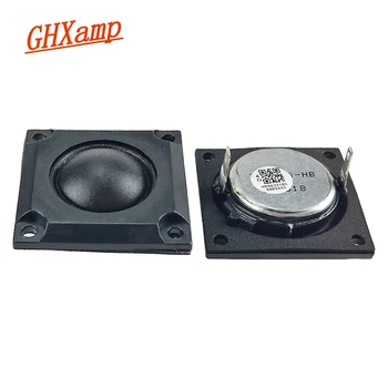 

GHXAMP 1.25 Inch Treble Speaker 4Ohm 20W Neodymium Dome Silk Membrane Tweeter ABS Panel Repair Home Audio Treble Speaker 2pcs