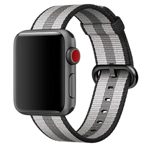 Ремешок Nato для apple watch, ремешок для apple watch 5, 4, 3, ремешок 44 мм, 40 мм, iwatch, ремешок 42 мм, 38 мм, плетеный нейлоновый браслет pulseira correa - Цвет ремешка: 27