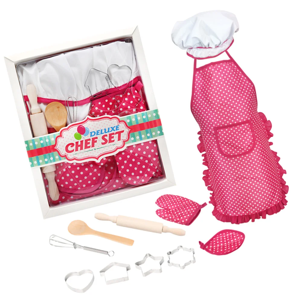 

1 Set of 11Pcs Cooking Utensil Toy Simulation Kitchen Ware Toy Pretend Play Kitchen Toy for Student